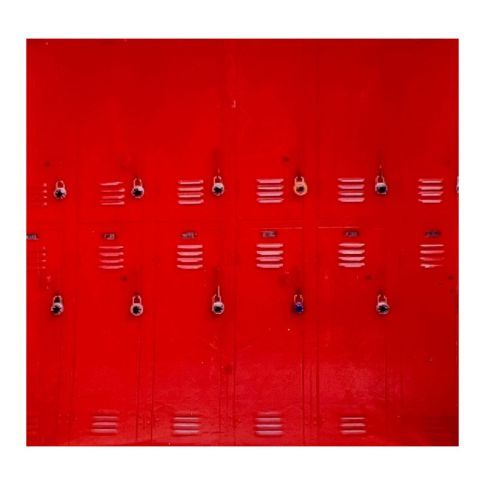 Hire RED LOCKERS Backdrop Hire 2.4mW x 2.4mH